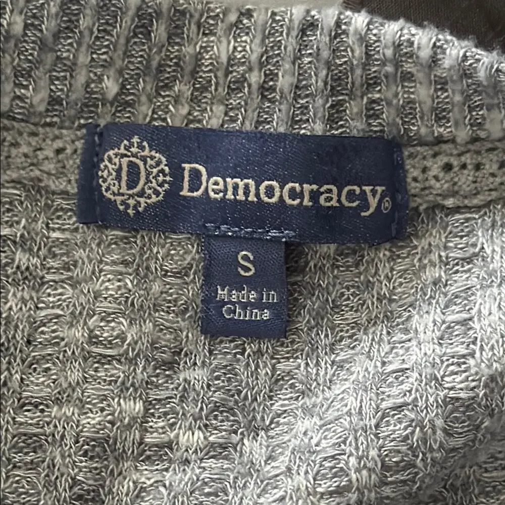 Democracy stylish gray